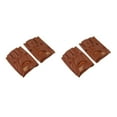 thumbnail image 2 of maskred Gants de Conduite Rétro en Cuir PU pour Hommes Sans Doigts Cyclisme Marron à Boucle L 2ensemble, 2 of 6