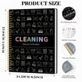 thumbnail image 2 of ADHD Cleaning Planner for Adults Women, ADHD Cleaning and Organizing Planner, Daily, Weekly and Monthly Household Cleaning Schedule and Checklist, 12-Month Chore Chart Notebook, 11" x 8.5", Black, 2 of 8