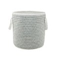 thumbnail image 1 of LR Resources BASKE16036SWB021H Panier de Rangement d'Intérieur en Plein Air Entrelacé Coastal Delight - Rond, 1 of 1