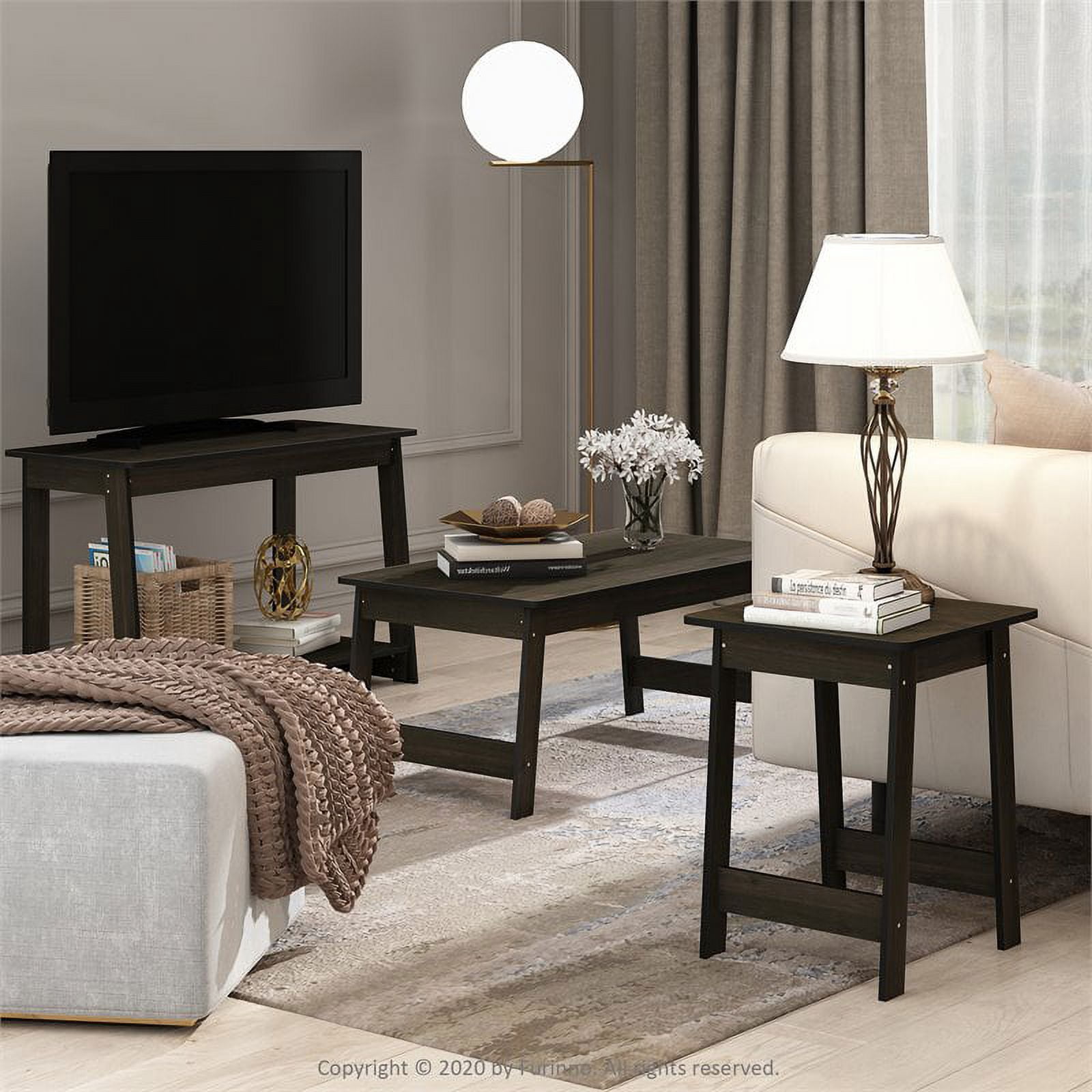 Furinno 18039 Beginning End Table, Multiple Options
