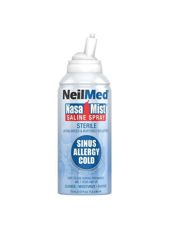 NeilMed NasaMist Isotonic Nasal Saline Spray 75mL