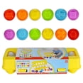 thumbnail image 3 of 2-3 de paquete niños montessori Huevos Aprendizaje educativo y piezas Yotijar forma de huevos a juego, 3 of 7
