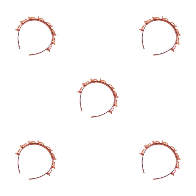 sweethay Diadema Unisex para hombre y mujer, banda deportiva para el cabello, aro de Metal, flequillo doble, horquilla para el cabello, Type5 NO5