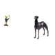 thumbnail image 1 of Figura de escritorio, camarero, rana, estatua de resina, perro, , escultura coleccionable, adorno para el hogar, la oficina y las, 1 of 8