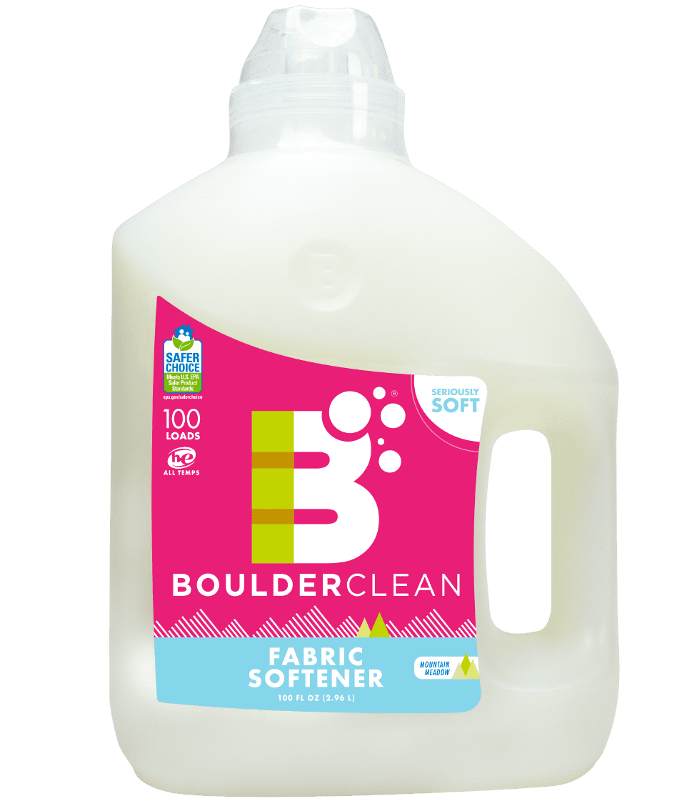 Boulder Clean Fabric Softener Laundry Booster, Mountain Meadow, 100 oz