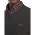 thumbnail image 3 of Chaps Men's & Big Men's Cotton V-Neck Fine Gauge Sweater, Sizes S-2XL, 3 of 4