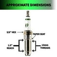 thumbnail image 3 of E3 Spark Plugs E3.74 Premium Auto Spark Plug with Patented DiamondFire Technology, Pack of 1 Spark Plug, 3 of 4