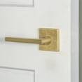 thumbnail image 4 of Viaggio Qadmlnmil_Sd_Lh Motivo Left Handed Solid Brass Non-Turning One-Sided Dummy Door, 4 of 7
