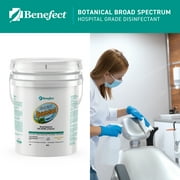 Benefect Botanical Decon 30 Disinfectant Cleaner, Light Lemon and Thyme Scent, 5 Gallon Single