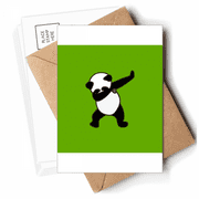 Panda Food Posture Postcards Envelopes Blank Note Cards Mailing