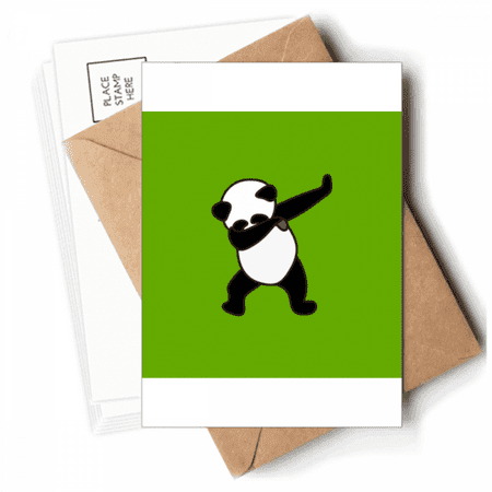 Panda Food Posture Postcards Envelopes Blank Note Cards Mailing