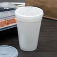 thumbnail image 2 of Tapa para vasos de espuma Dart serie 16, translúcida, 1000 unidades, 2 of 5