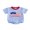 Blue, variant on BemeyourBBs Newborn Baby Boy Girl 4th of July Outfit Patriot Independence Day Clothes Summer Bubble Romper Short Sleeve America Flag Embroidery Bodysuit Jumpsuit