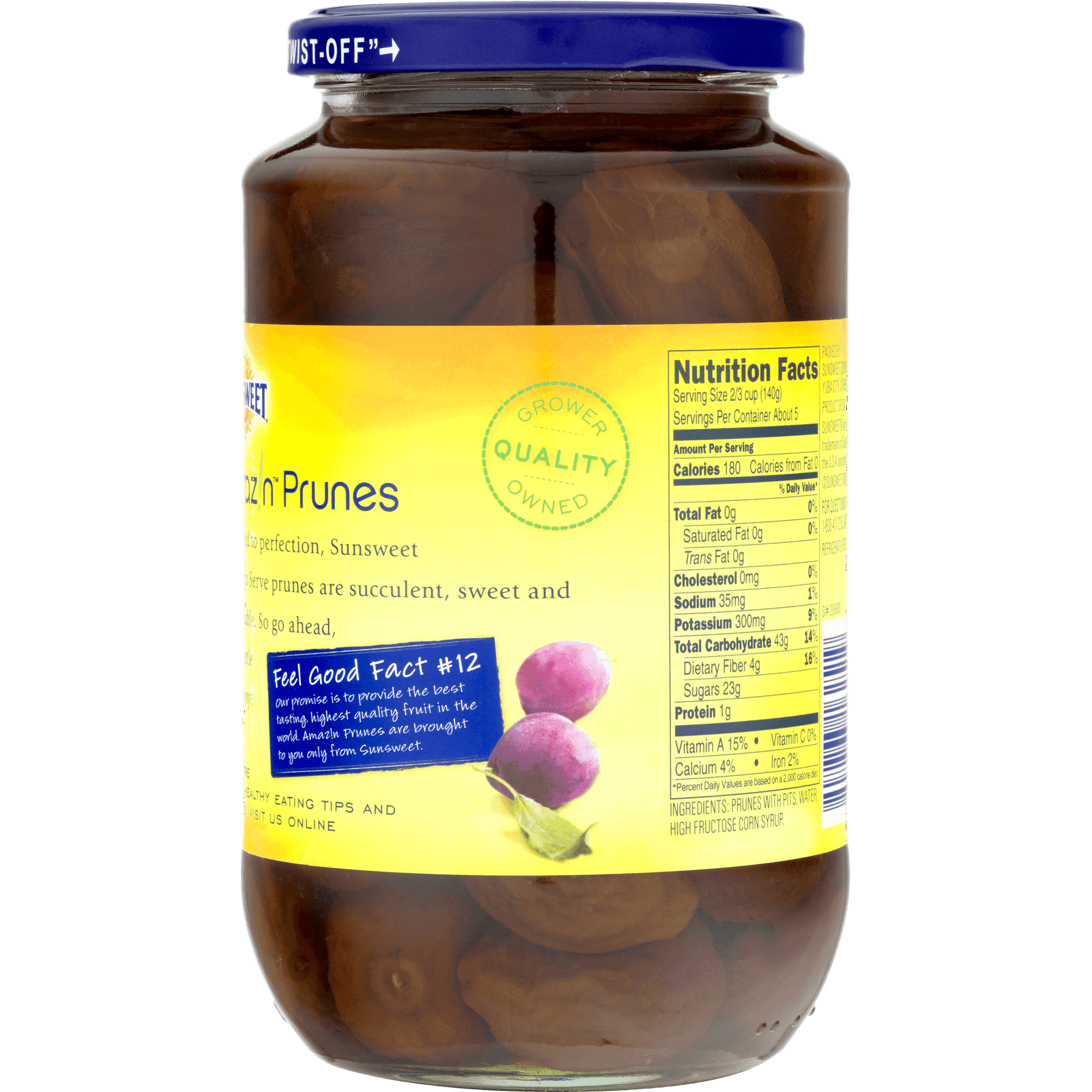 Sunsweet Ready-To-Serve Prunes, 25 oz