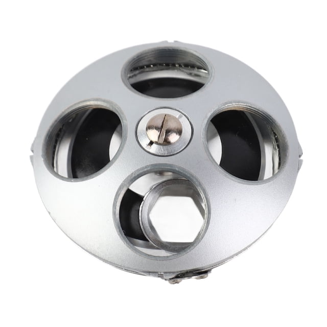 Objetivo lente nosepiece, Aleació de aluminio Convertidor de Lente Objetivo Alta Precisión Para 185 Objetivo/195 Objetivo para el Instrumento Modelo 00