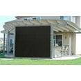 thumbnail image 3 of Shatex Shade Fabric for Pergola/Patio/Garden New Design Shade Panel with Grommets 10x10ft Black, 3 of 4