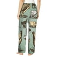 thumbnail image 3 of Disketp Vintage Farm Animals Print Women'S Comfy Pajama Pants Casual Drawstring Palazzo Lounge Wide Leg Pants, 3 of 9