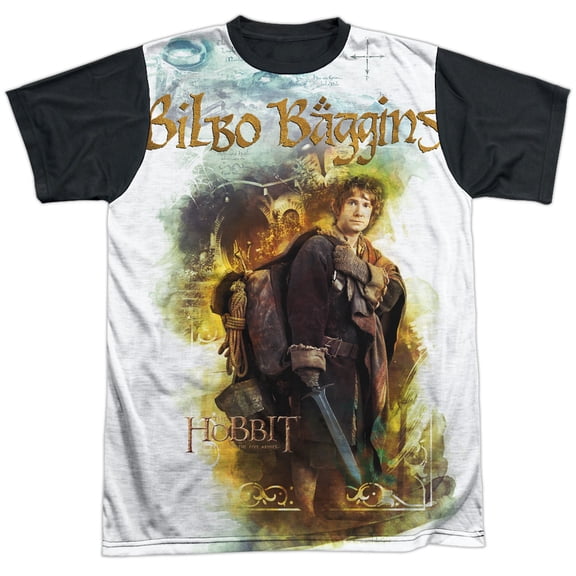 Hobbit Bilbo Unisex Adult Halloween Costume Sublimated T Shirt