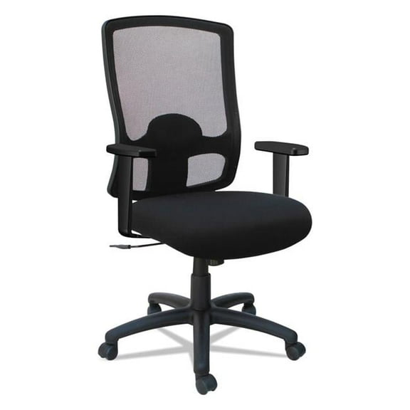 ALE Etros Series High-Back Swivel & Tilt Chair, Black
