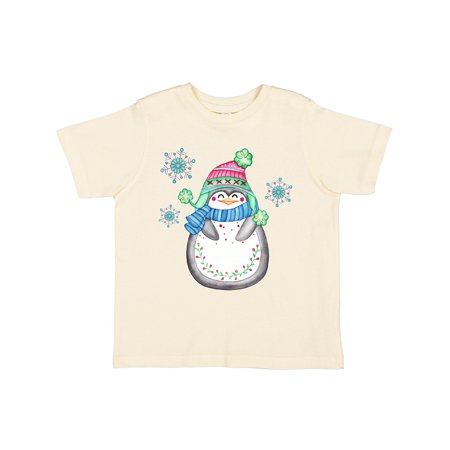 

Inktastic Winter Happy Penguin Gift Toddler Boy or Toddler Girl T-Shirt