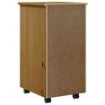 thumbnail image 4 of vidaXL Armoire Roulante avec Tiroirs Bois Massif Pin Brun Miel, 4 of 5