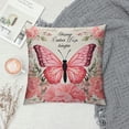 thumbnail image 2 of GOSMITH  Bible Throw Pillow Covers for Christian Women Bible Verse Prayers Pillowcase Butterfly Scripture Religious Pillowcase Gifts for Sofa Couch Home Inspirational Decorations,, 2 of 5