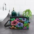 thumbnail image 6 of XMXT Large Capacity Makeup Bag, Tropical Floral Style Design Storage Bags Travel Toiletry Cosmetic Bag for Women Men, 6 of 9