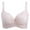 Beige, variant on Darzheoy Women's Four-breasted Steel Ring Charcoal Thin Bra Sexy Underwear Sexy Bras for Women 36/80