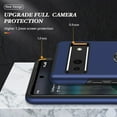 thumbnail image 4 of Case for Google Pixel 7A 2023, Light Shockproof Protective Cover with Built-in Rotating Holder Kickstand Car Magnetic Bracket Case Compatible for Google Pixel 7A 2023 (Blue), 4 of 14