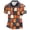 Orange, variant on LIWENLI Funny Polo Shirt for Men Golf Halloween Shirts Short Sleeve Funny Graphic Tees for S-4XL (Grey,S)
