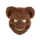 thumbnail image 1 of EeaseMX Máscara de oso sangriento aterrador, accesorio de disfraz para Halloween, mascarada, cosplay, fiesta de disfraces (marrón), 1 of 7