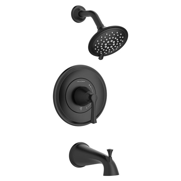 American Standard TU722508.243 Estate Tub And Shower Trim Package - Black