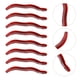 thumbnail image 5 of FELTECHELECTR 150 señuelos de pesca de silicona para lombrices de tierra, cebos realistas de gusanos falsos., 5 of 5