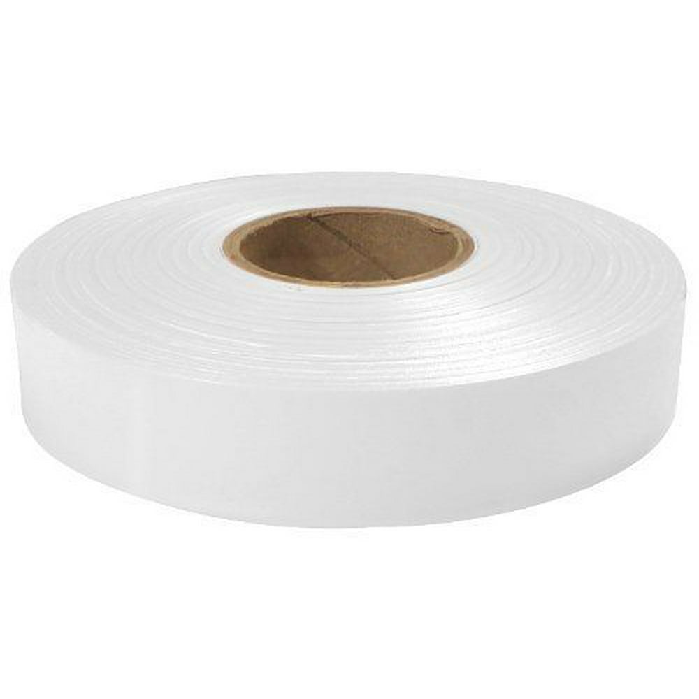 (12Ea/Box) 600'X1" White Flagging Tape