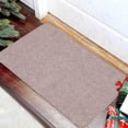 thumbnail image 4 of Ultra Thin Bath Mat 17x27 Inch, Non Rubber Bathroom Rugs Quick Dry, Absorbent Machine Washable Bath Mat for Shower Outside Sink, Low Profile Home Decor for Under Door, 4 of 5