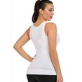 thumbnail image 6 of SAYFUT Women's Compression Shapewear Waist Trainer Slimming Vest with Built in Removable Bra Pads Tank Top Body Shaper, 6 of 7