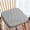 Gray, variant on Chair Cushion Pad 14in Breathable Seat Cushion | Memory Foam Chair Pad | Non-Slip Desk Chair Mat | Office/Campus Comfort | Washable Support Pillow Memory Foam Seat