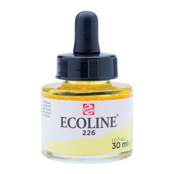 Ecoline Liquid Watercolour, 30ml Jar, Pastel Yellow
