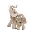 thumbnail image 4 of TISHITA Animal Sculpture Elephant Statue Gift Crafts Collection Resin Figurine Ornament for Indoor Bookshelf Fireplace Office Hallway B, 4 of 8