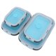 thumbnail image 4 of Bento Box lonchera de silicona diseño de hebilla no tóxico no pegajoso insípido para refrigeradores hornos microondas ANGGREK Otros, 4 of 8