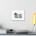 thumbnail image 4 of Scripture Walls Psalm 37:5 His Way Cross Christian Wall Art Bible Verse Print Ready to Hang Unframed, 4 of 18