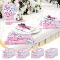 thumbnail image 1 of Feltree Butterflies Birthday Party Supplies Colorful Tableware Set of Disposable Tableware Napkins 20pcs Tableware, 1 of 7