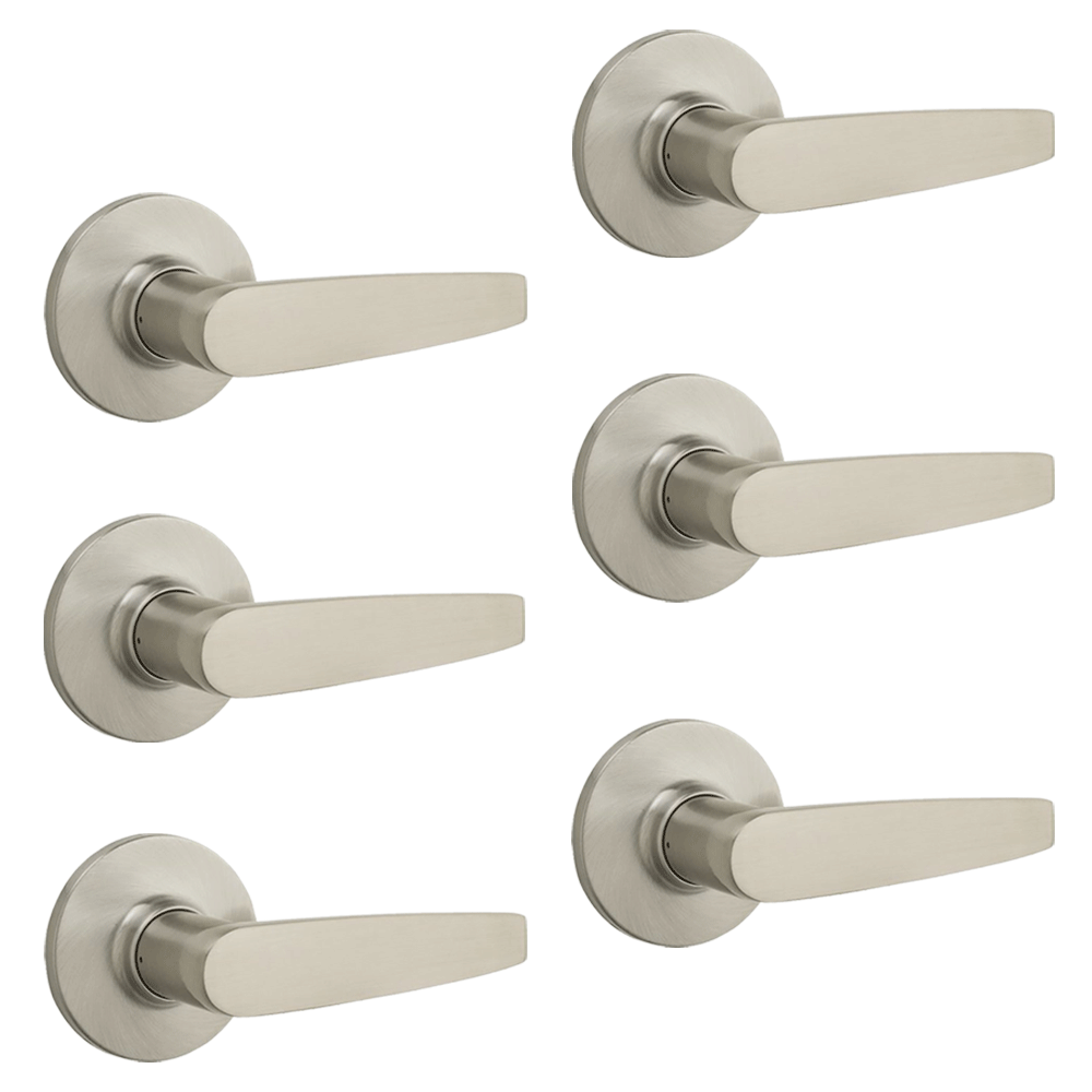 Kwikset Winston Hall Closet Door 1 2 Dummy Lever Sets Satin