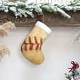 thumbnail image 6 of Disketp Vintage Baseball Christmas Stockings, Xmas Stocking for Family Holiday Season Décor, Personalized Holiday Indoor Decorations, 6 of 7