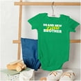 thumbnail image 4 of Little Brother New Baby Announcement Bodysuit Jumper Boys Infant Baby Brisco Brands 12M, 4 of 6