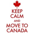 thumbnail image 3 of CafePress - Keep Calm Move To Canada - Women's Light Pajamas, 3 of 4