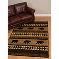thumbnail image 2 of United Weaver Contours/Donna Sharp Woodcut Bear Lodge 1'10" X 3' - Area Rugs, 2 of 5