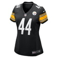 thumbnail image 2 of Women's Nike Tyler Matakevich  Black Pittsburgh Steelers Team Game Jersey, 2 of 7