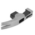 thumbnail image 1 of 13oz High-Carbon Steel Right-Angle Double-Fork Claw Hammer Head - Durable, Wear-Resistant Construction with Secure Handle Connection, Efficient Double V-Type Nail Removal Design for Concrete Surface, 1 of 7