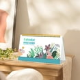 thumbnail image 4 of dajkiuy 2025-2026 Mini Desk Stand Calendar, Small Desktop Calendar Jan.2025 to Jun.2026 Standing Flip Mini Calendar 2025 2026 Monthly Schedule for Office Home Classroom, 4 of 6